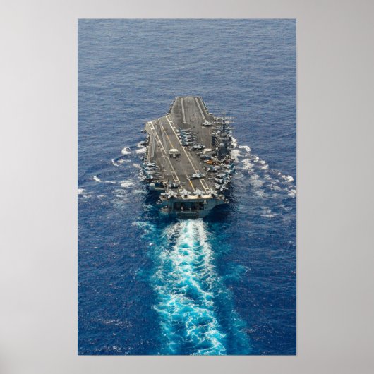 USS Ronald Reagan (CVN 76) Poster (Voorkant)