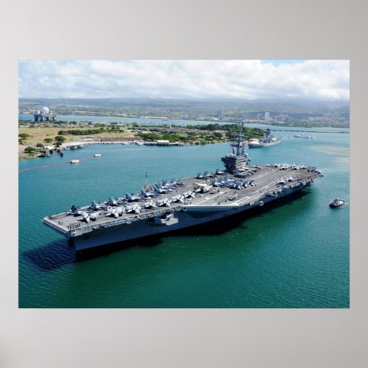 USS Ronald Reagan (CVN 76) Poster (Voorkant)