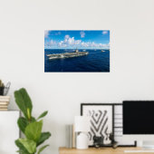 USS Ronald Reagan (CVN 76) Poster (Thuiskantoor)