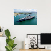 USS Ronald Reagan (CVN 76) Poster (Thuiskantoor)