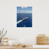 USS Ronald Reagan (CVN 76) Poster (Keuken)