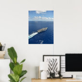 USS Ronald Reagan (CVN 76) Poster (Thuiskantoor)
