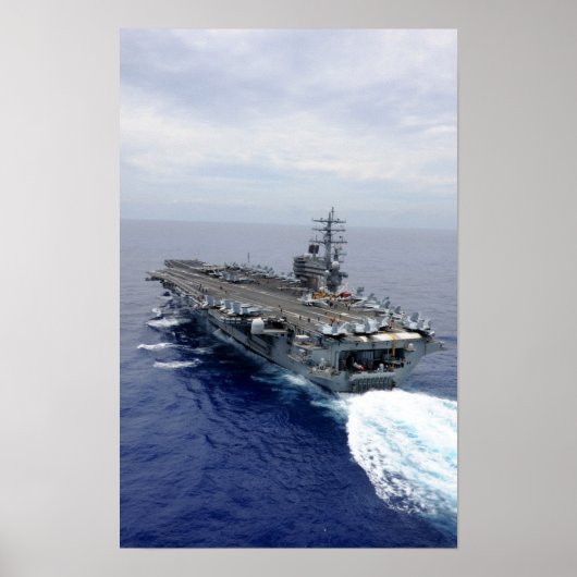 USS Ronald Reagan (CVN 76) Poster (Voorkant)