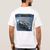 USS ROOSEVELT T-SHIRT (Achterkant)