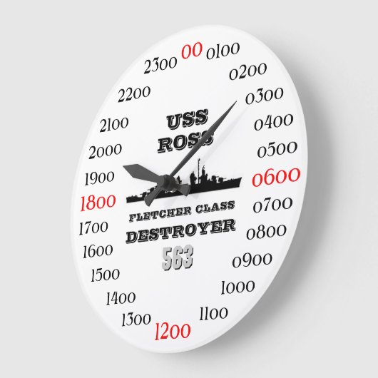USS Ross (DD-563) Grote Klok (Hoek)