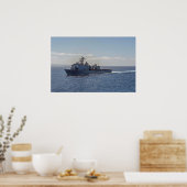 USS Rushmore (LSD 47) Poster (Keuken)