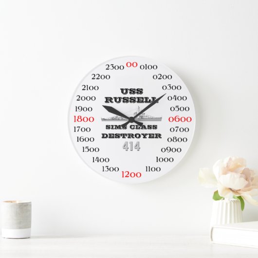 USS Russell (DD-414) Grote Klok (Huis)