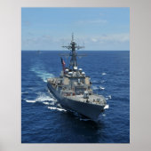 USS Russell (DDG 59) Poster (Voorkant)