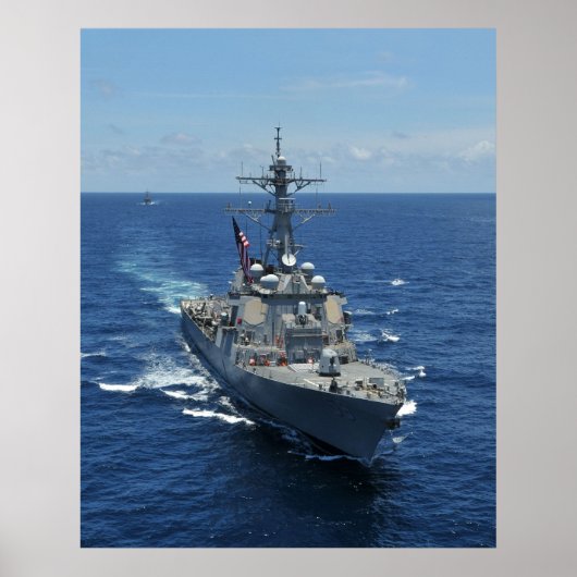 USS Russell (DDG 59) Poster (Voorkant)