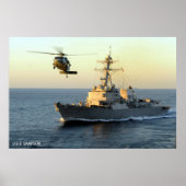 USS Sampson (DDG 102) Poster (Voorkant)