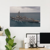 USS Sampson (DDG 102) Poster (Thuiskantoor)