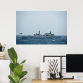 USS San Diego (LPD 22) Poster (Thuiskantoor)