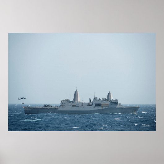 USS San Diego (LPD 22) Poster (Voorkant)