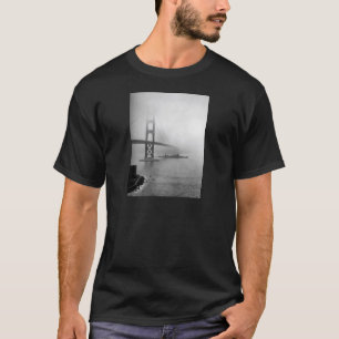  USS San Francisco Golden Gate Bridge T-shirt