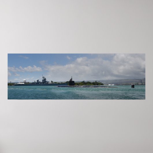 USS Santa Fe (SSN 763) Poster (Voorkant)