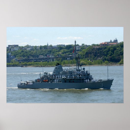 USS Sentry (MCM 3) Poster (Voorkant)