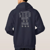 USS SHANGRI LA (CV/CVA/CVS-38) HOODIE (Achterkant)