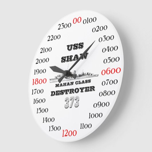 USS Shaw (DD-373) Grote Klok (Hoek)