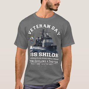 USS Shiloh CG67 Cruiser veteranen T-shirt