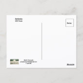 USS slagschip Texas ansichtkaart Briefkaart (Achterkant)