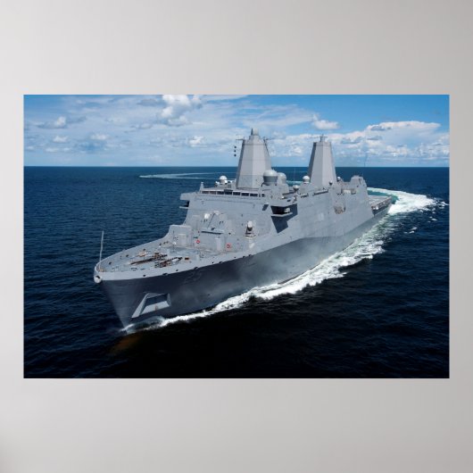 USS Somerset (LPD 25) Poster (Voorkant)