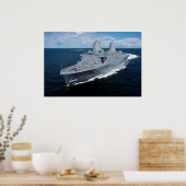 USS Somerset (LPD 25) Poster (Keuken)