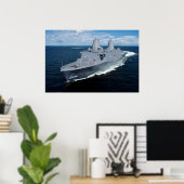 USS Somerset (LPD 25) Poster (Thuiskantoor)