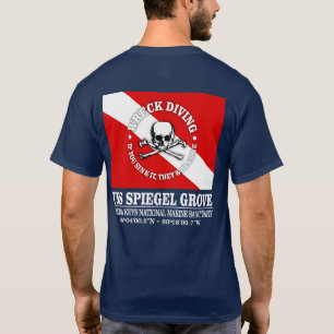 USS Spiegel Grove (beste wrakken) T-shirt