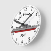 USS Squall PC-7 Patrol Coastal Ronde Klok (Hoek)
