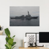 USS Sterett (DDG 104) Poster (Thuiskantoor)