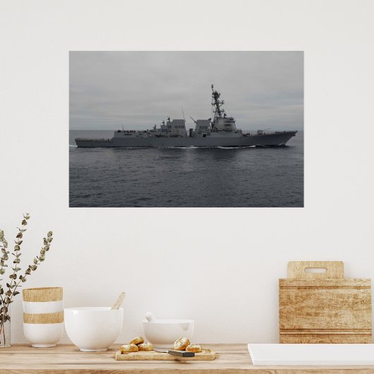 USS Sterett (DDG 104) Poster (Keuken)