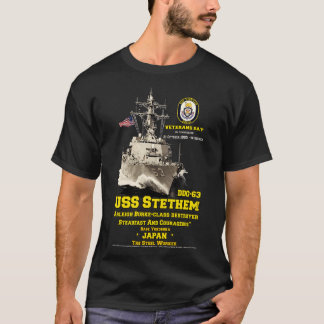 USS Stethem DDG63 Destroyer Veteranen T-shirt