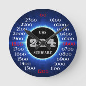 USS Stewart (DD-224) Ronde Klok (Voorkant)