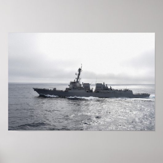 USS Stockdale (DDG 106) Poster (Voorkant)