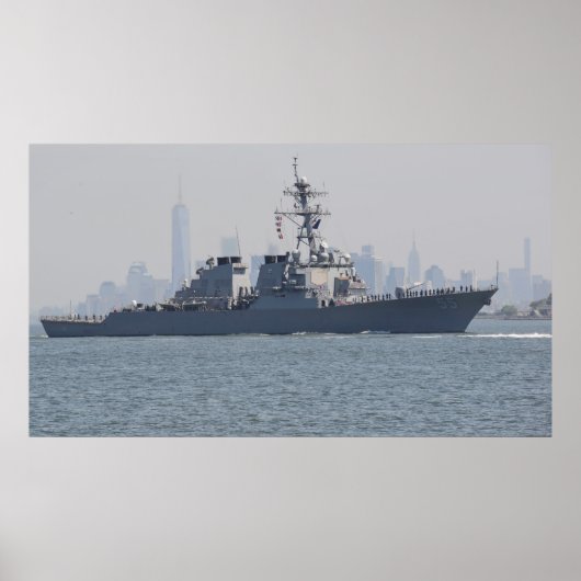 USS Stout (DDG 55) Poster (Voorkant)