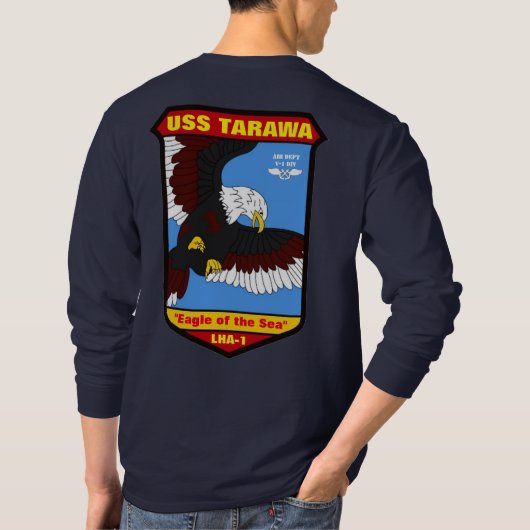 USS Tarawa LHA-1 Shirt (Achterkant)