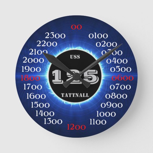 USS Tattnall (DD-125) Ronde Klok (Voorkant)