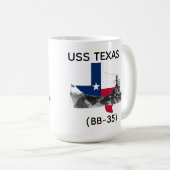USS Texas (BB-35) 2 Koffiemok (Voorkant rechts)
