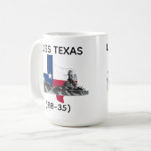 USS Texas (BB-35) 2 Koffiemok (Voorkant links)