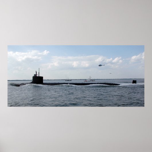 USS Texas (SSN 775) Poster (Voorkant)