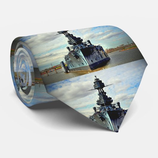 USS Texas Stropdas (Opgerold)