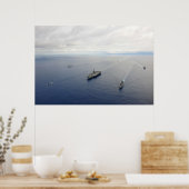 USS Theodore Roosevelt (CVN 71) Poster (Keuken)