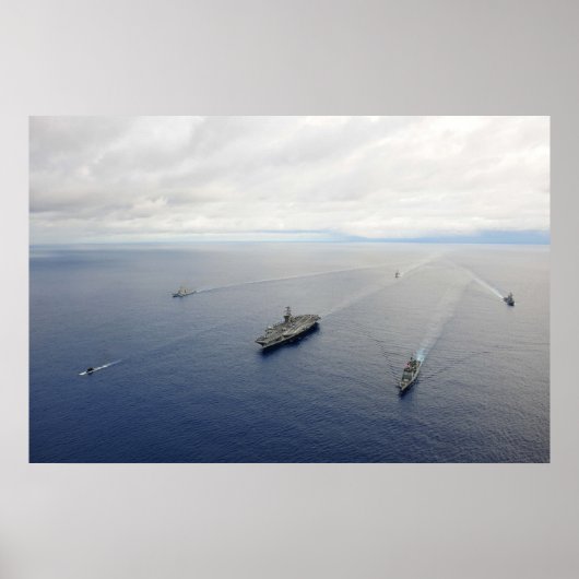 USS Theodore Roosevelt (CVN 71) Poster (Voorkant)