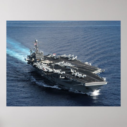 USS Theodore Roosevelt (CVN 71) Poster (Voorkant)