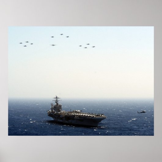 USS Theodore Roosevelt (CVN 71) Poster (Voorkant)