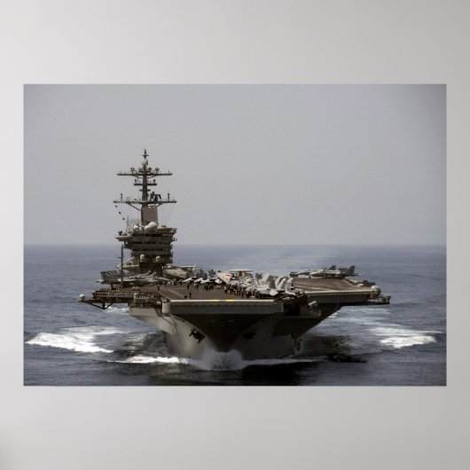 USS Theodore Roosevelt (CVN 71) Poster (Voorkant)