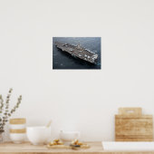 USS Theodore Roosevelt (CVN 71) Poster (Keuken)