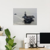 USS Theodore Roosevelt (CVN 71) Poster (Thuiskantoor)