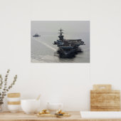 USS Theodore Roosevelt (CVN 71) Poster (Keuken)