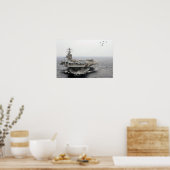 USS Theodore Roosevelt (CVN 71) Poster (Keuken)